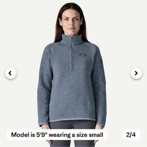 Patagonia Women's Better Sweater 1/4-Zip Fleece Jacket